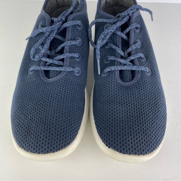 Allbirds Tree Runners Marine Blue Running Athletic Shoes Sneakers - Picture 4 of 12